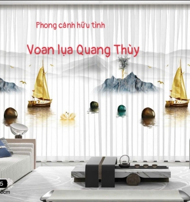 Voan lụa Phong Cảnh